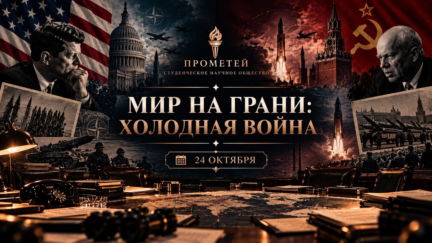 Афиша «Мир на грани: Холодная война» — 24 октября